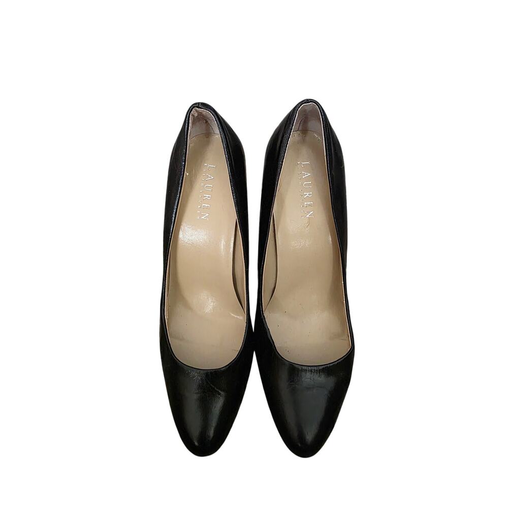 Lauren Ralph Lauren black leather pumps, sz‎ 10